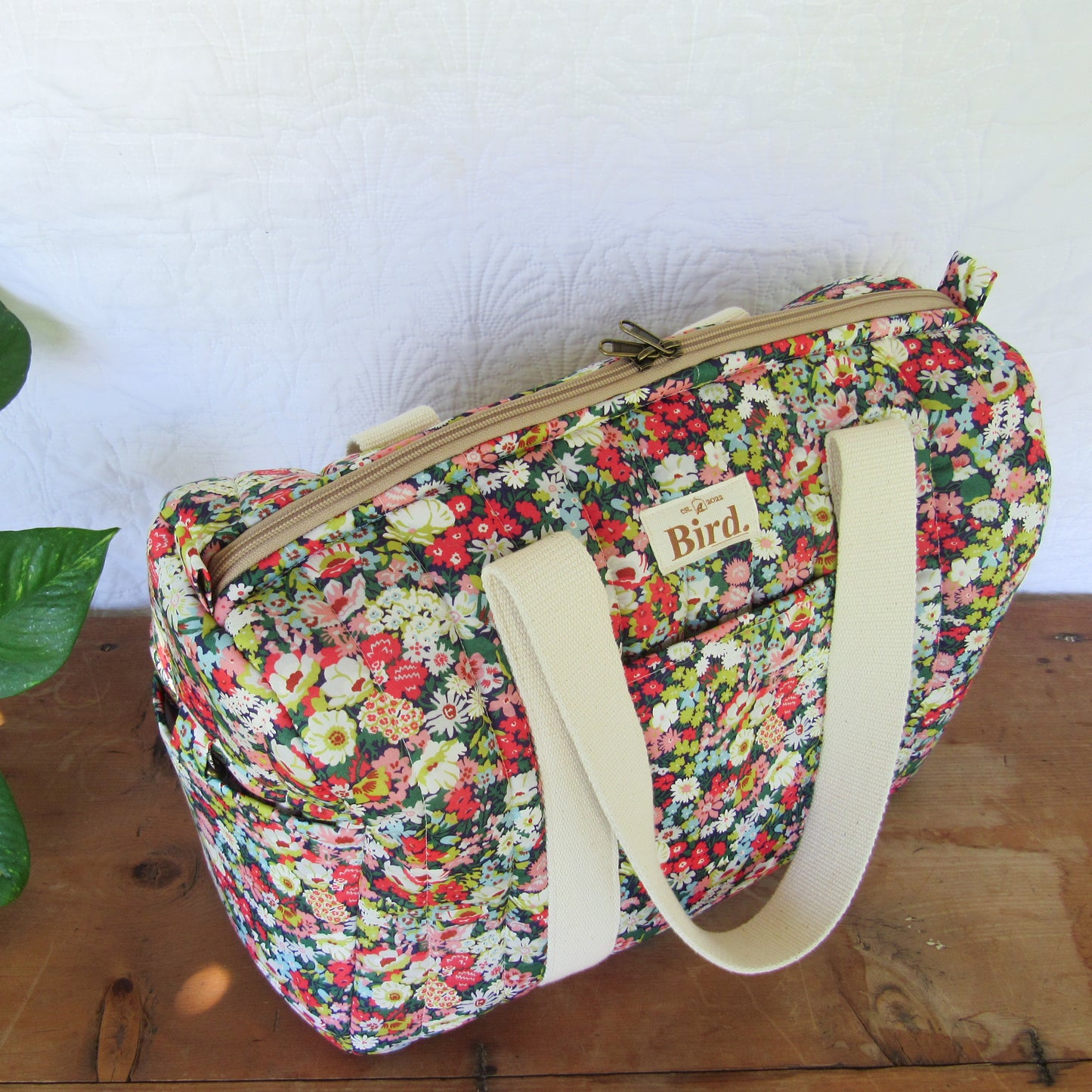 Meadow quilted duffelbag