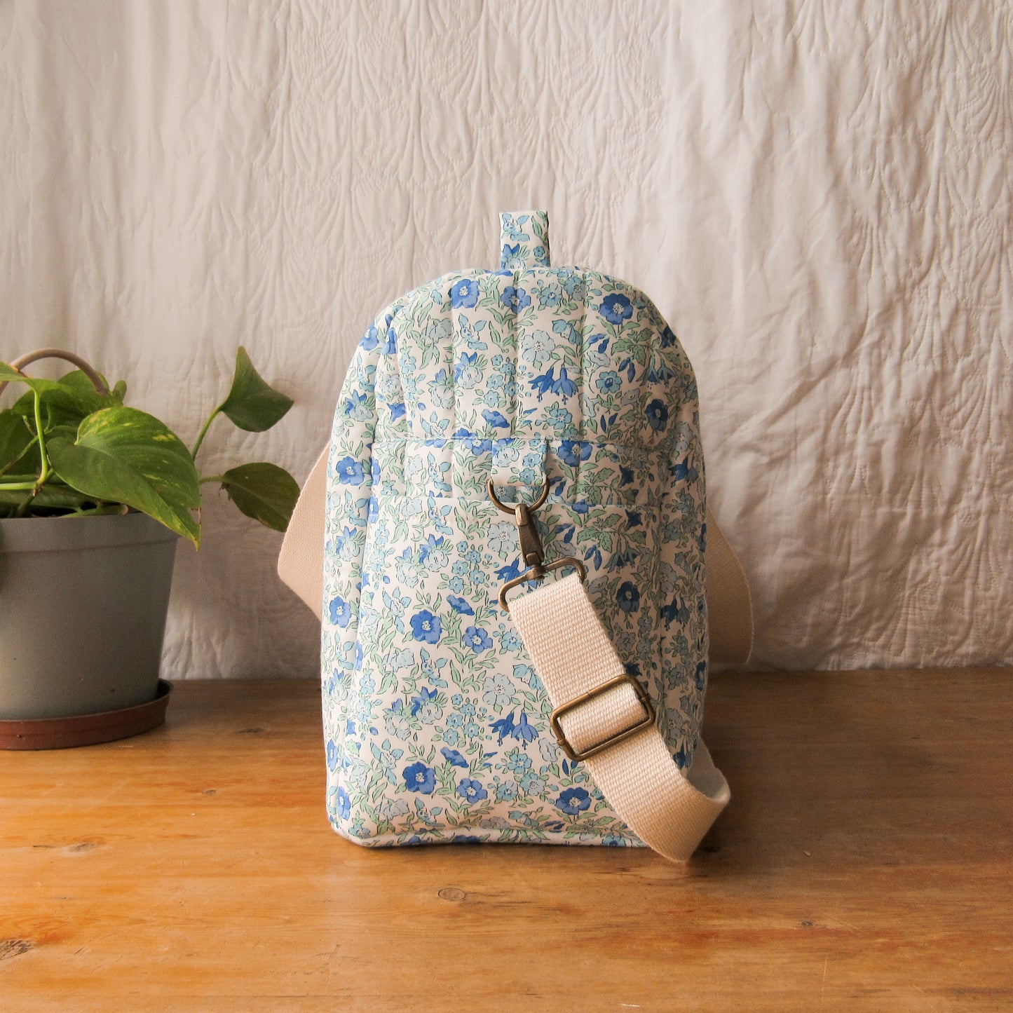 Evie quilted duffelbag
