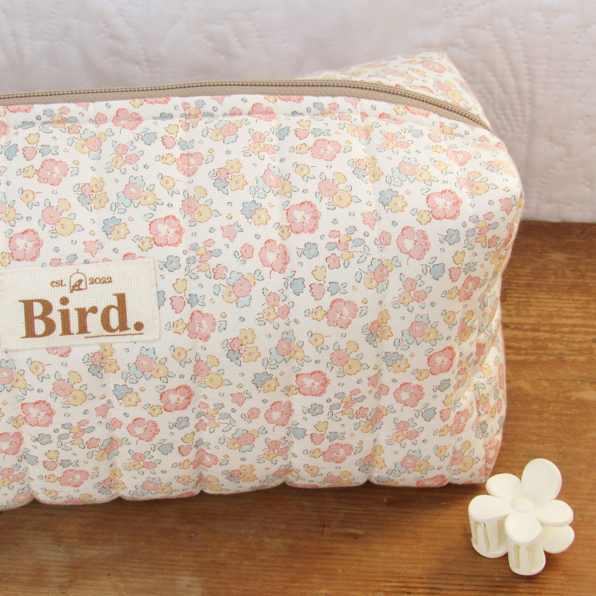 Coastal flowers boxy bag