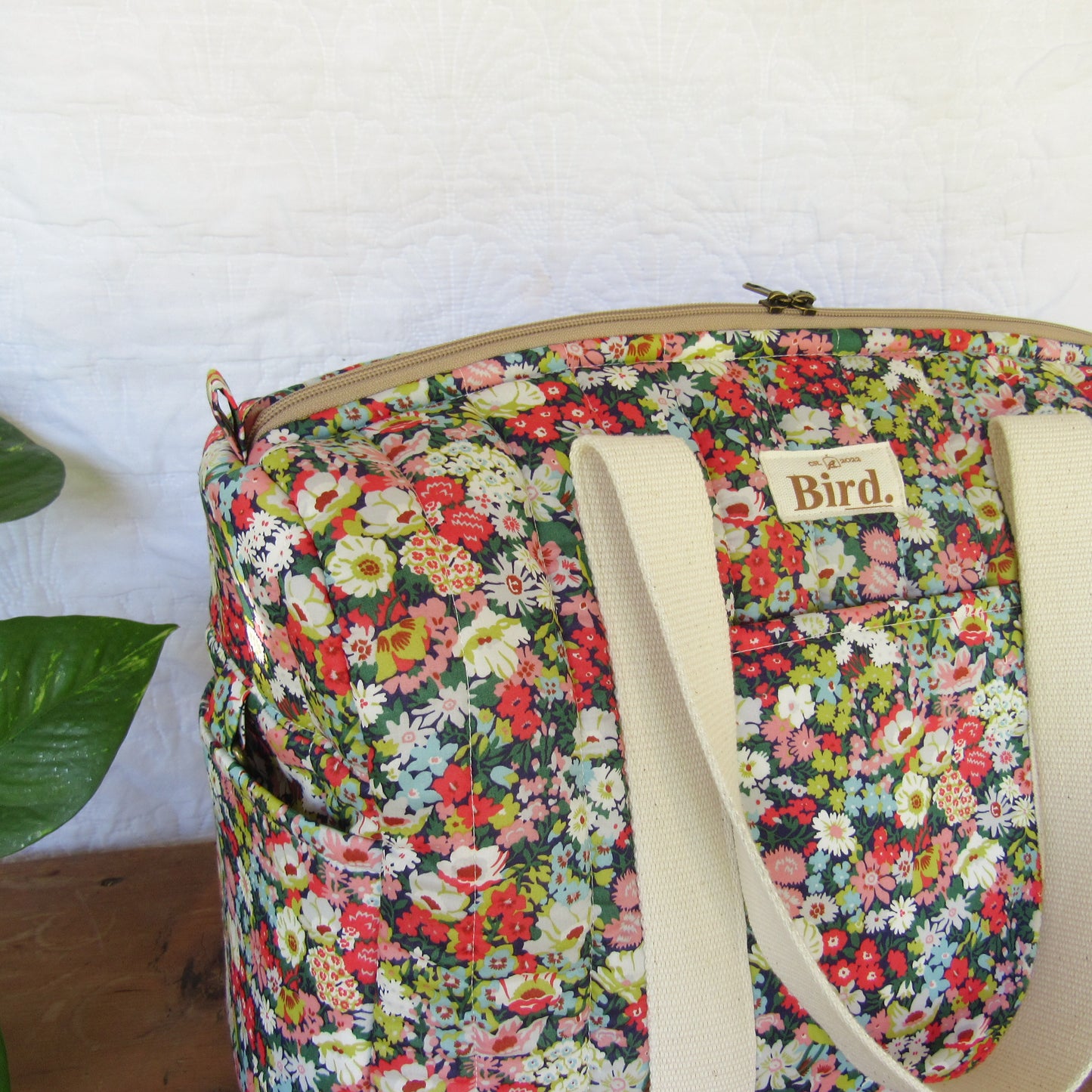 Meadow quilted duffelbag