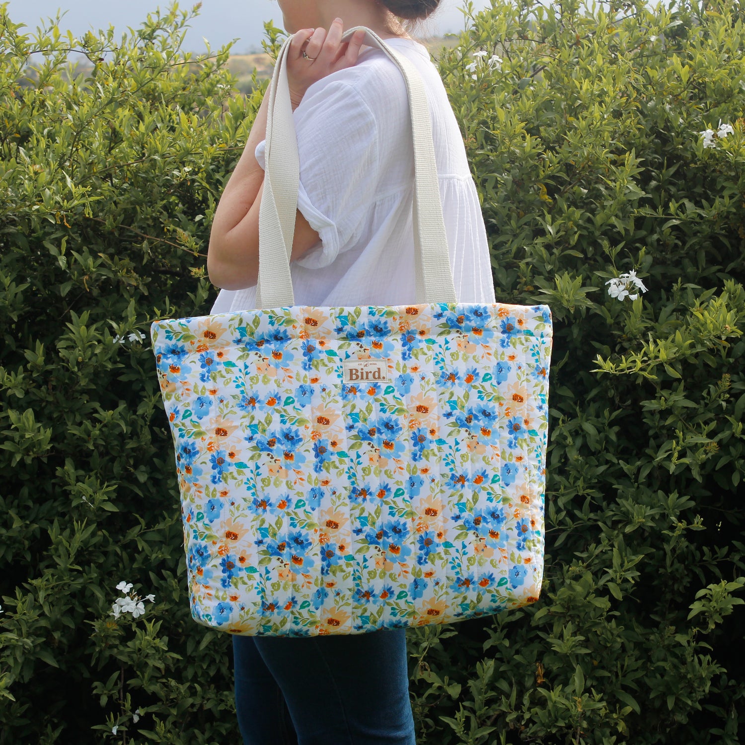 Quilted totebags
