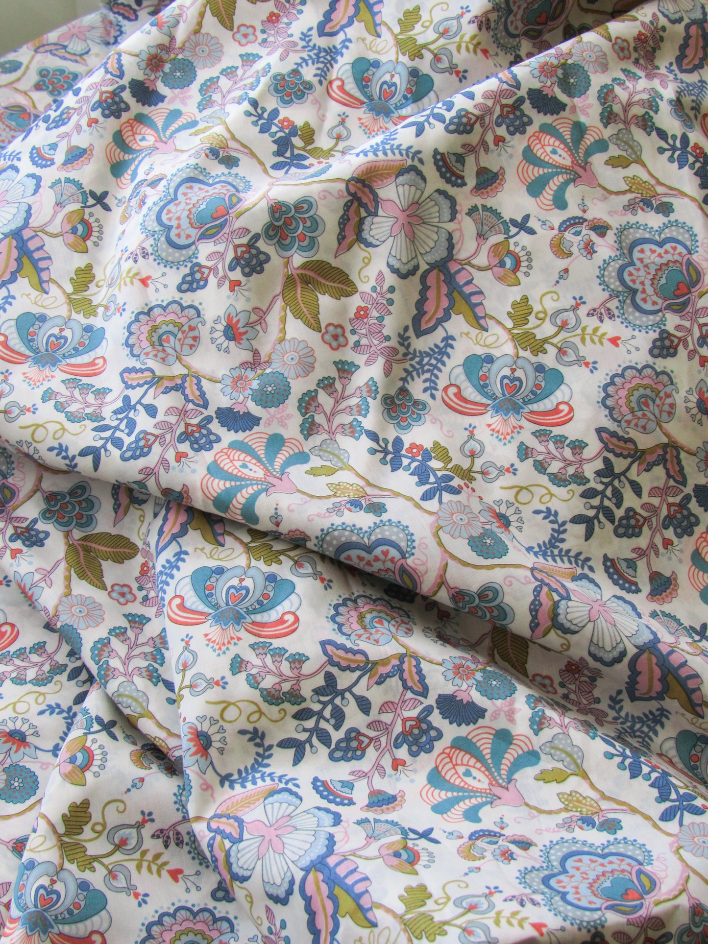 Pick-a-fabric duffel bag