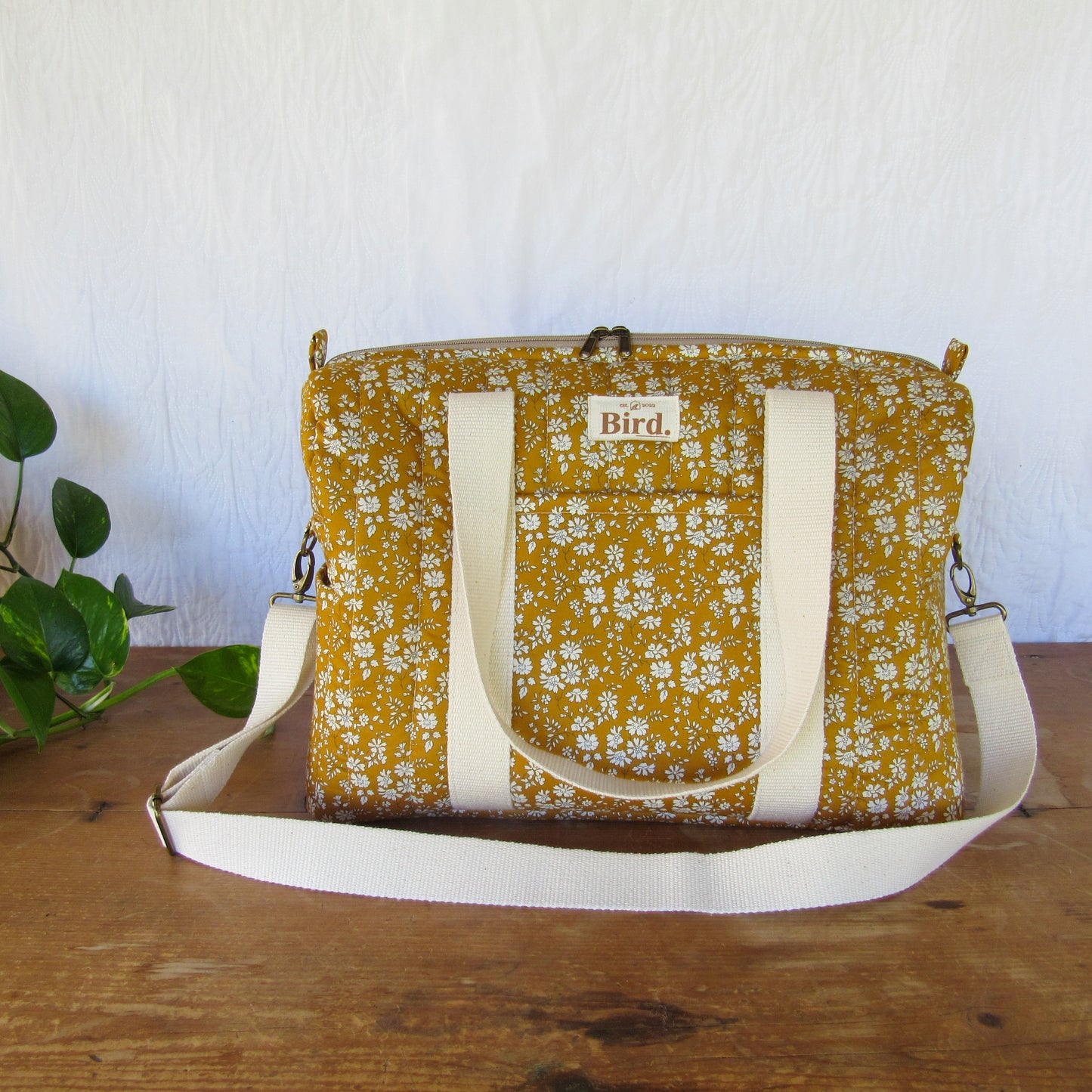 Hazel quilted duffelbag