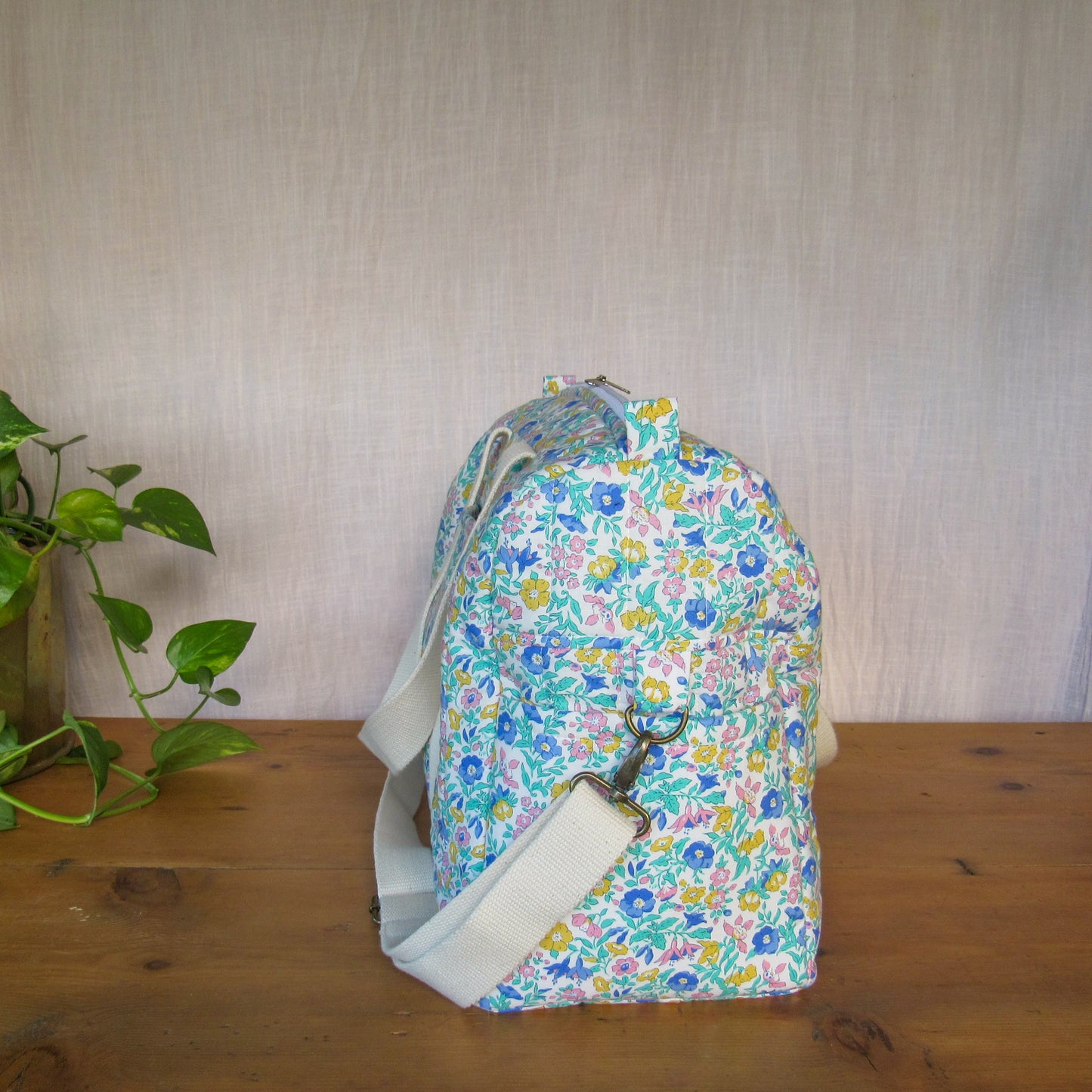 Georgie quilted duffelbag