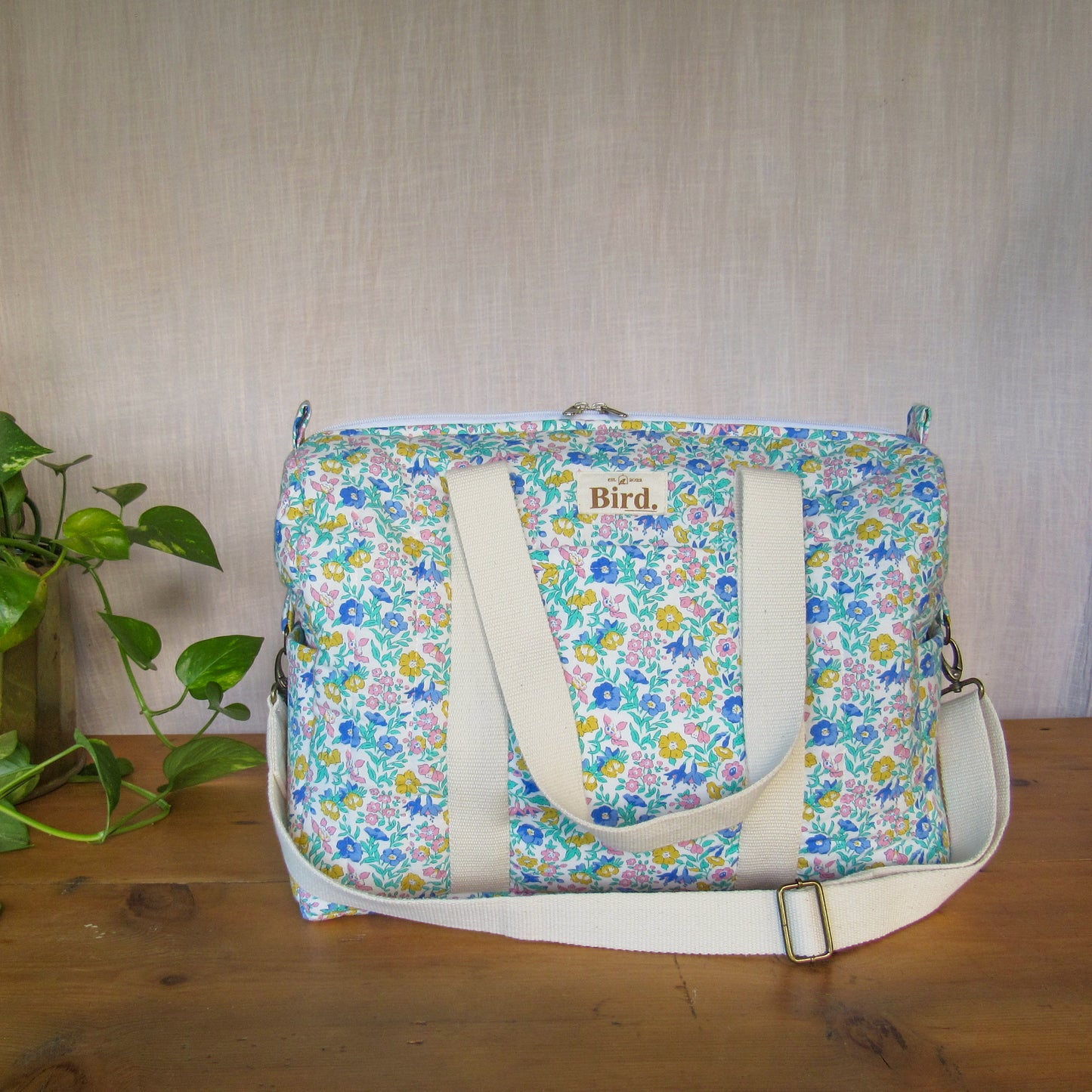 Georgie quilted duffelbag