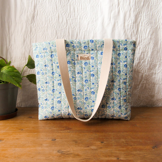 Evie quilted totebag