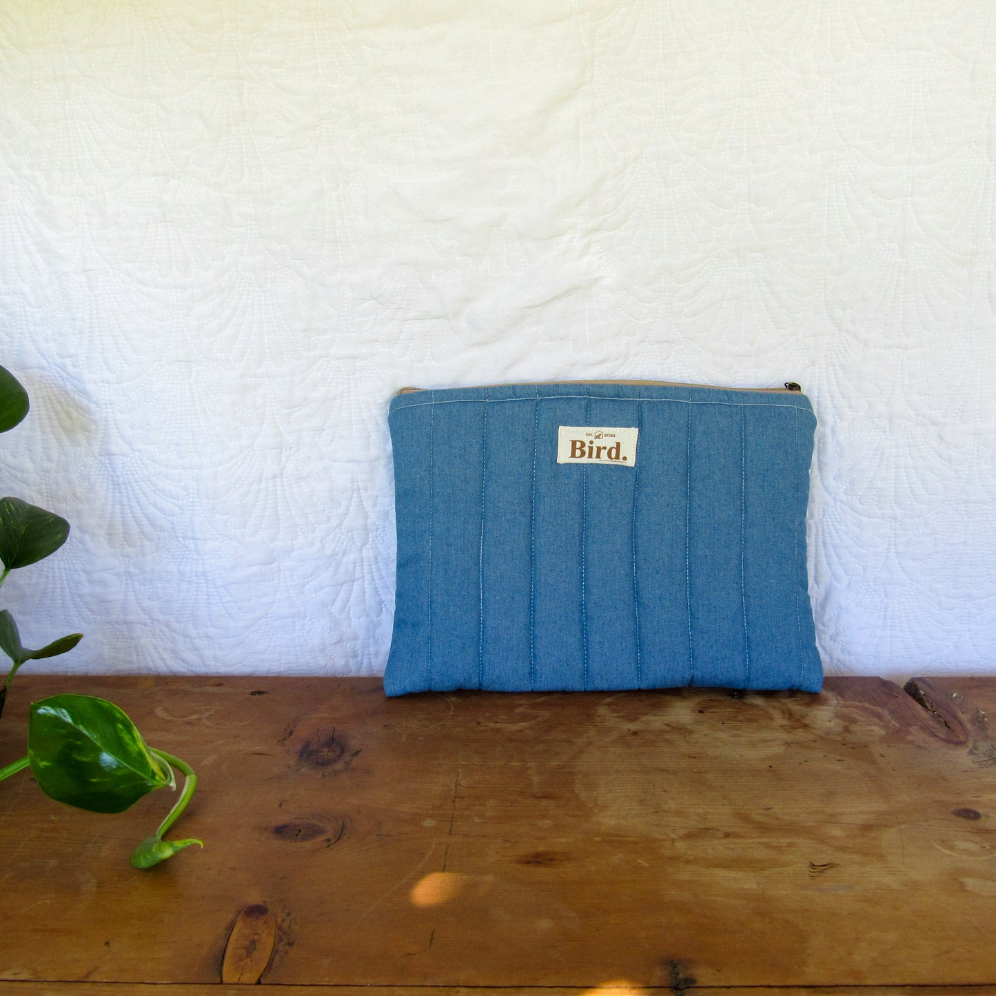 Jean zipper pouch