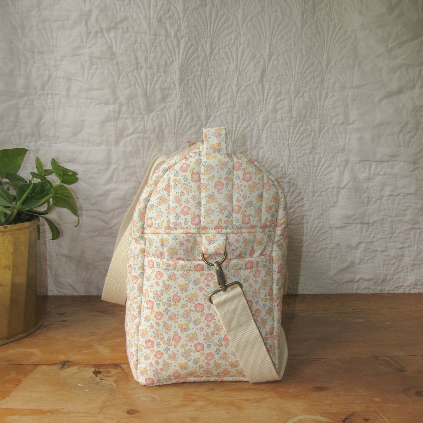 Allie quilted duffelbag