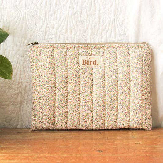 Daisy zipper pouch