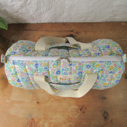 Georgie quilted duffelbag