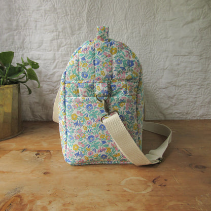 Georgie quilted duffelbag