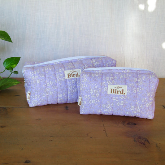 Lilac boxy bag