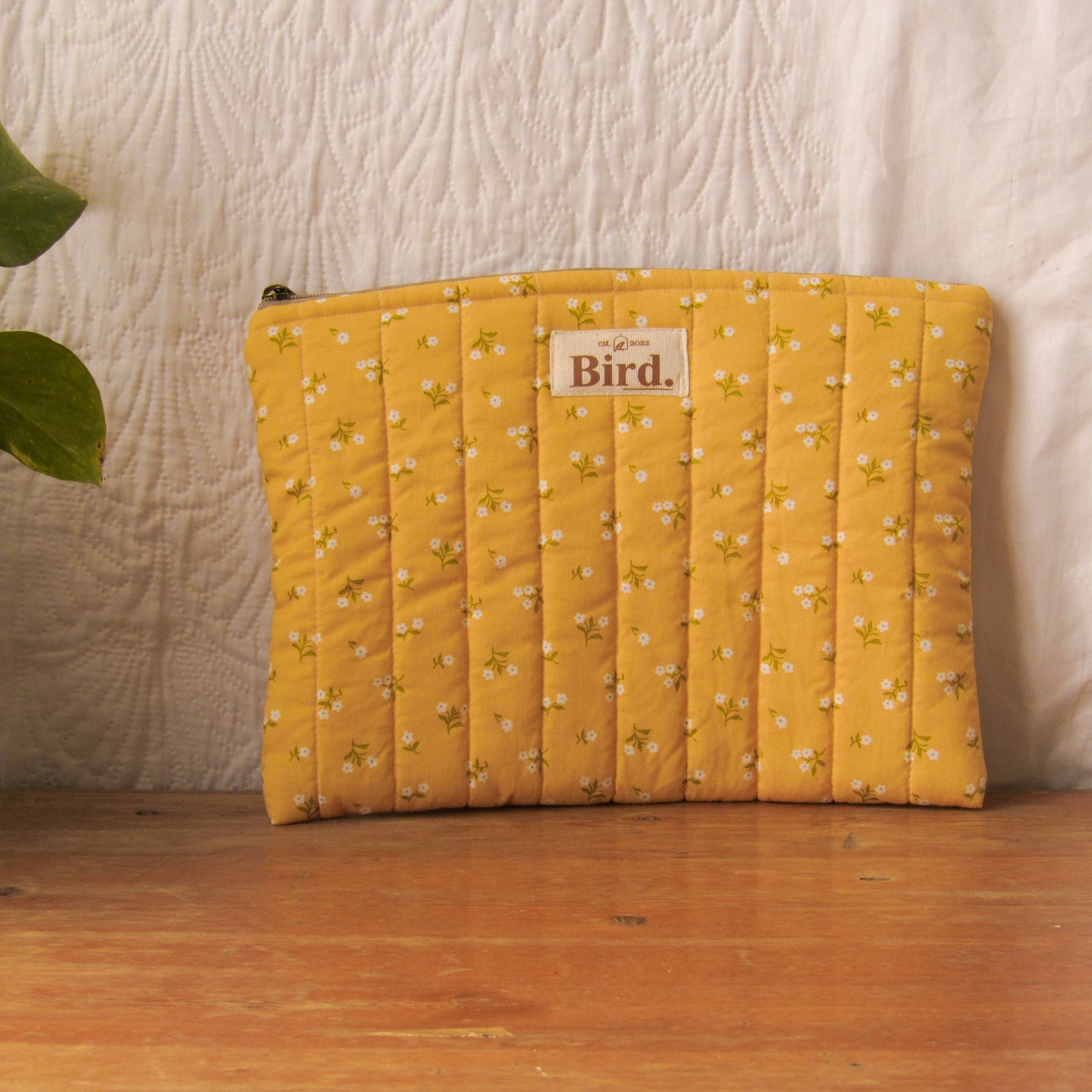 Buttercup zipper pouch