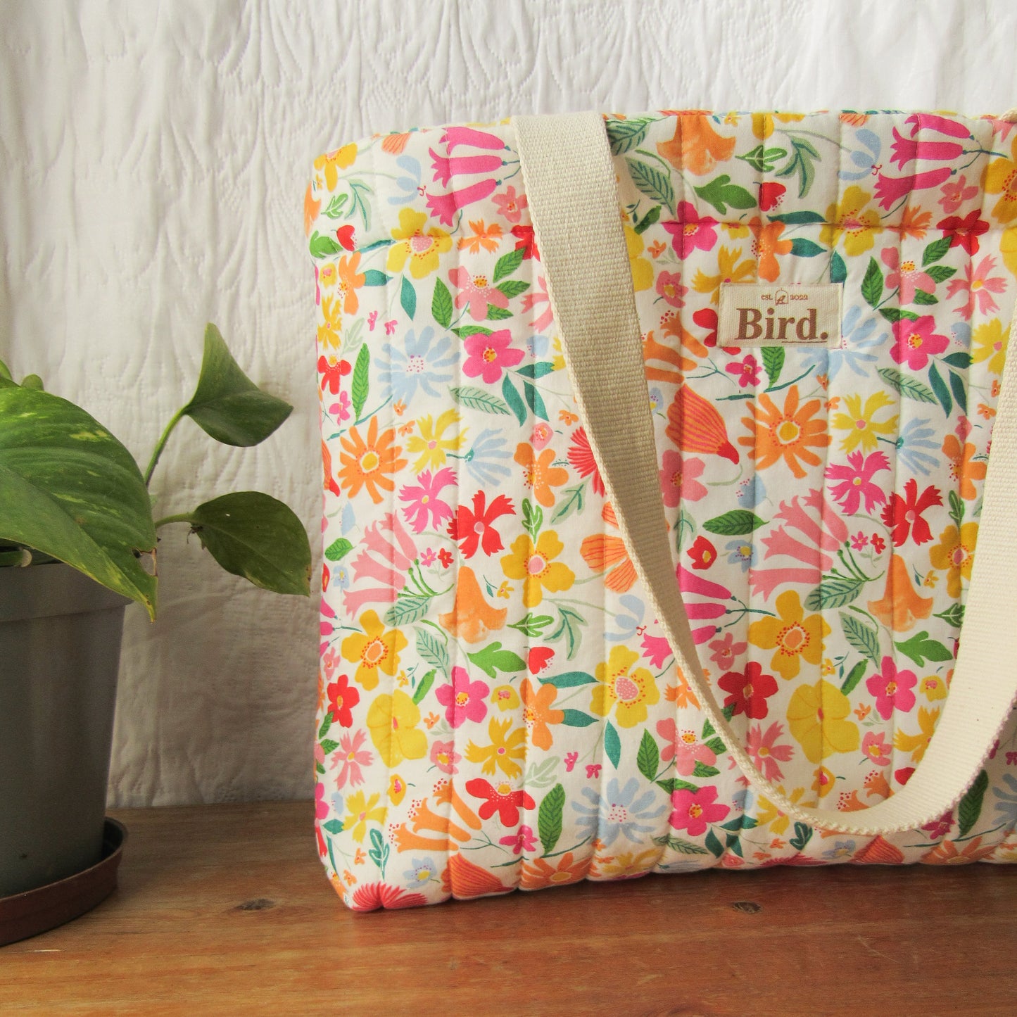 Pippy quilted totebag